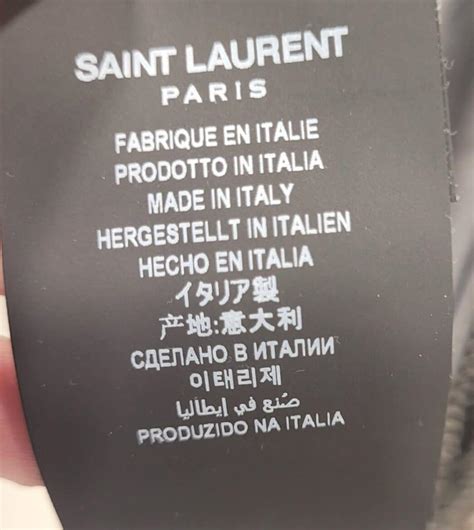 ysl production dates.